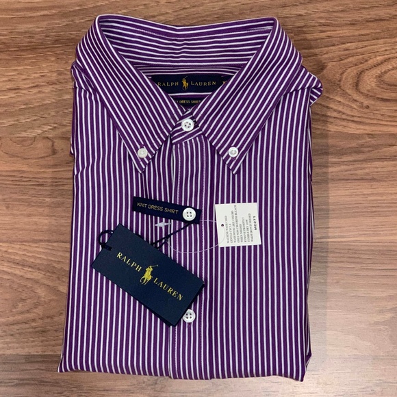 Ralph Lauren Other - NWT Ralph Lauren Knit Dress Shirt Size XL